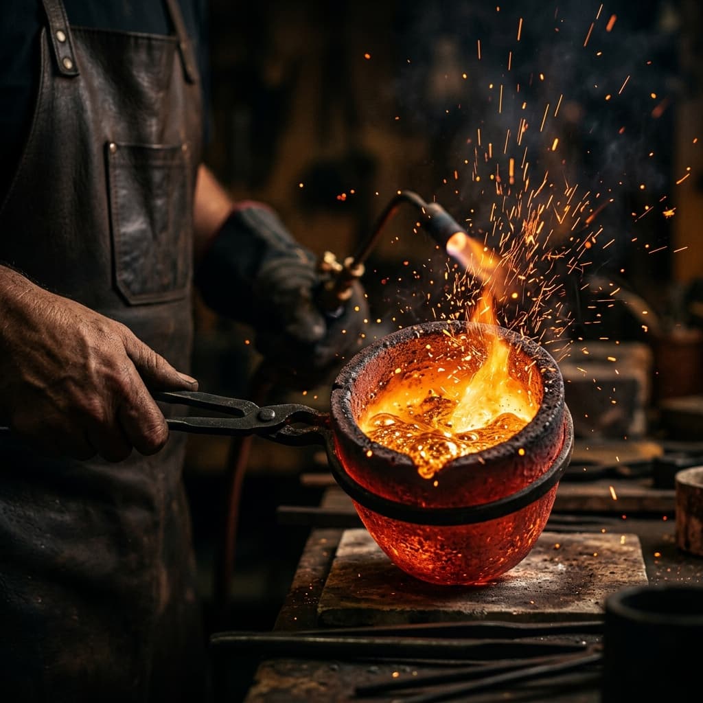 Fundición y metalurgia artesanal